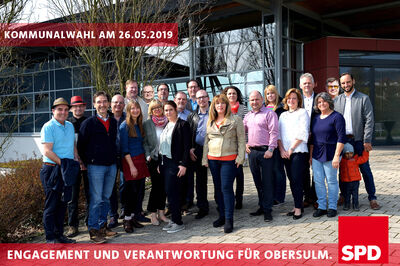 Unsere Bewerber/innen für den Obersulmer Gemeinderat